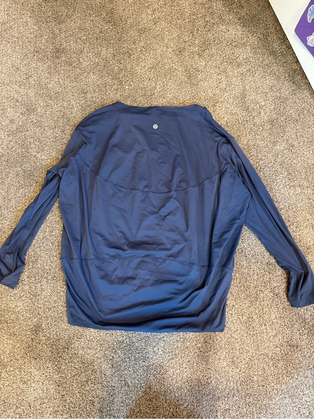 lululemon athletica Long Sleeve Performance Top - Navy